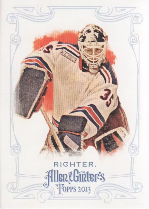 2013 Topps Allen and Ginter #104 Mike Richter (10-N9-NHLRANGERS)