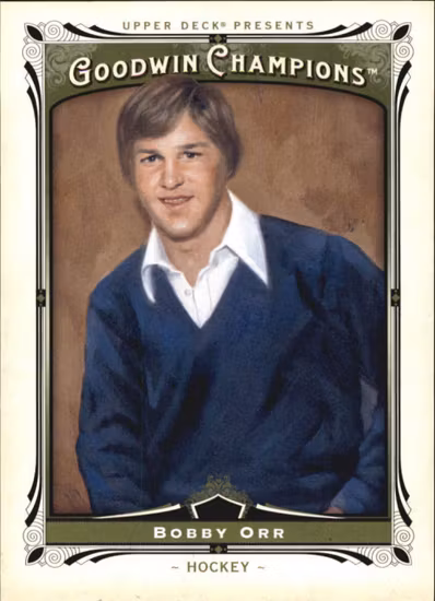 2013 Upper Deck Goodwin Champions #137 Bobby Orr (10-N9-NHLBRUINS)
