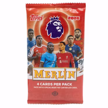 2025-26 Topps Merlin Premier League (Hobby Pack)