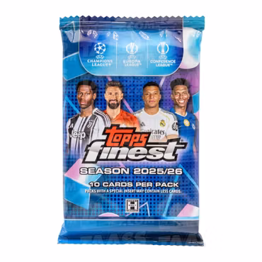 2025-26 Topps Finest UEFA Club Competitions (Hobby Pack)