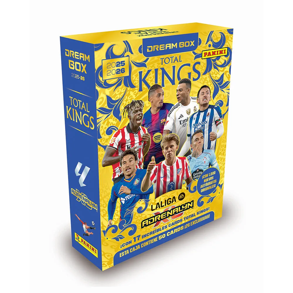 2025-26 Panini AdrenalynXL La Liga Total Kings (Dream Box)