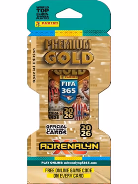 2025-26 Panini AdrenalynXL FIFA 365 (Premium Gold Booster)