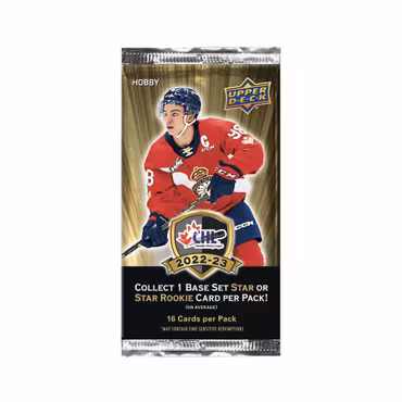 2022-23 Upper Deck Canadian Hockey League CHL (Hobby Pack)