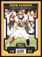 2023 Score Gold #377 Drew Sanders (20-P12-NFLBRONCOS)