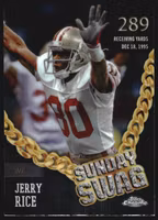 2024 Topps Chrome Sunday Swag #SS3 Jerry Rice (15-P4-NFL49ERS)