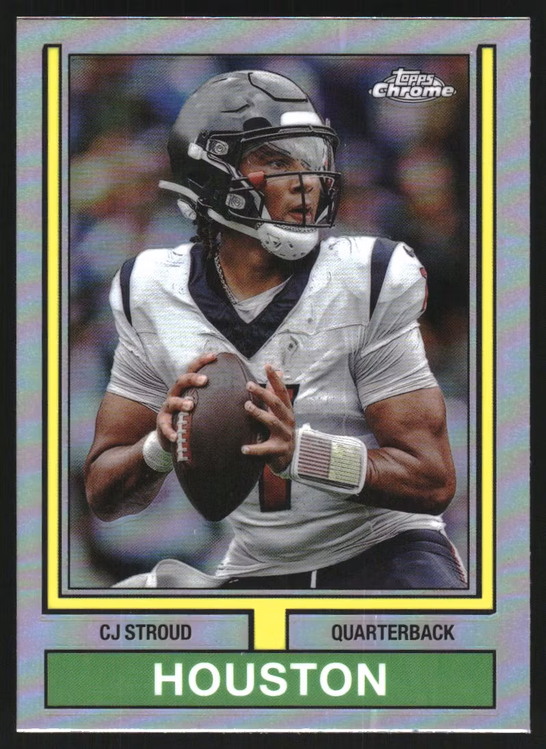 2024 Topps Chrome '74 Topps Refactors #74TF22 CJ Stroud (40-P15-NFLTEXANS)