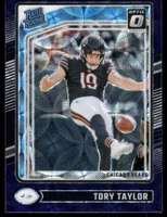 2024 Donruss Optic Purple Scope #278 Tory Taylor RR (15-P15-NFLBEARS)