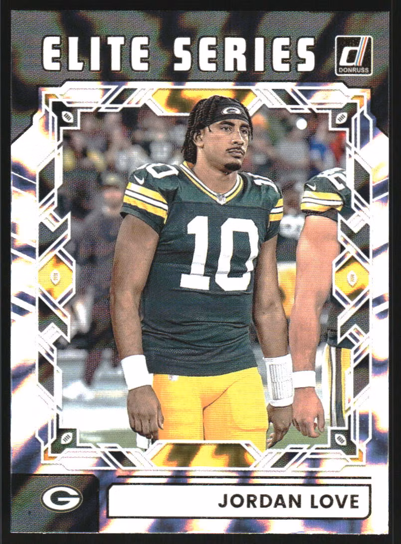 2025 Donruss The Elite Series #7 Jordan Love (15-P15-NFLPACKERS)