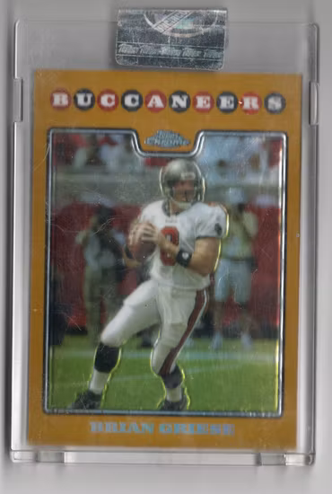 2008 Topps Chrome Gold Refractors #TC29 Brian Griese (80-HIGHLIGHTED-NFLBUCCANEERS)
