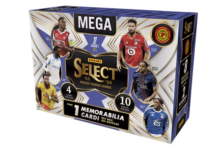 2025-26 Panini Select Ligue 1 (International Hobby Mega Box)