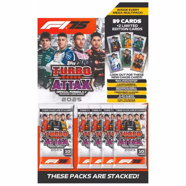 2025 Topps Turbo Attax Formula 1 (Mega Multipack)