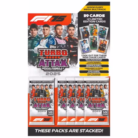 2025 Topps Turbo Attax Formula 1 (Mega Multipack)