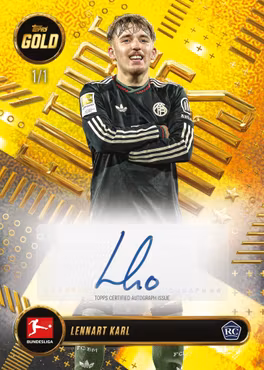 2025-26 Topps Bundesliga Gold (Hobby Box)
