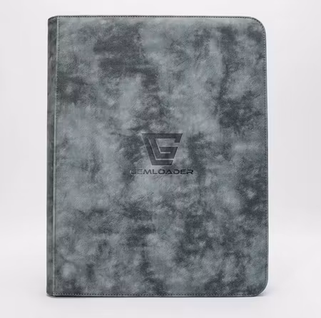 Gemloader Premium Toploader Binder 9-Pocket (Grey)