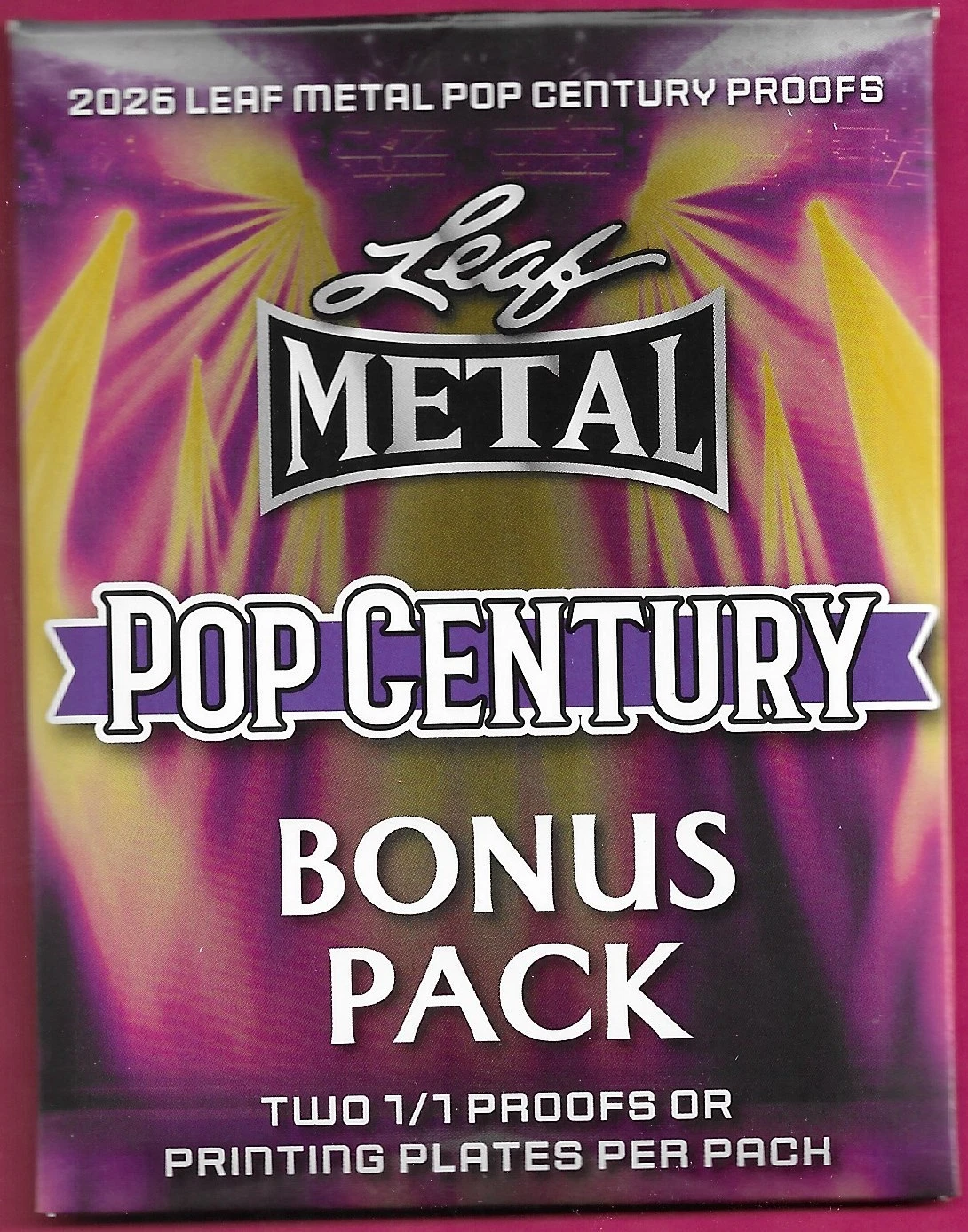 2026 Leaf Metal Pop Century (Bonus Proof Pack)