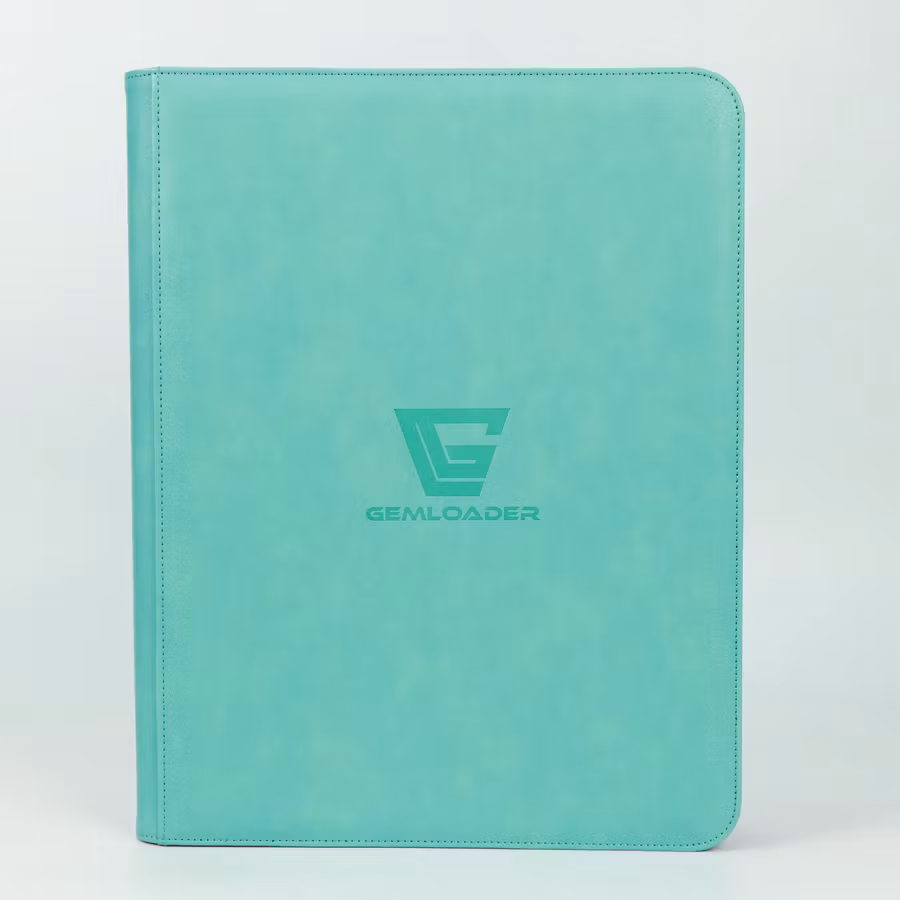 Gemloader Premium Toploader Binder (9-Pocket - Tiffany Blue)