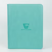 Gemloader Premium Toploader Binder (9-Pocket - Tiffany Blue)