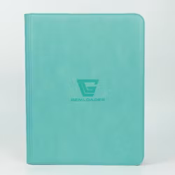 Gemloader Premium Toploader Binder (9-Pocket - Tiffany Blue)