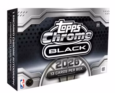 2025-26 Topps Chrome Black Basketball (Hobby Box)