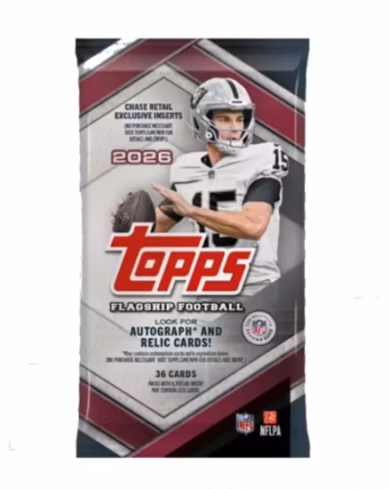2026 Topps Flagship Football (Fat Pack)