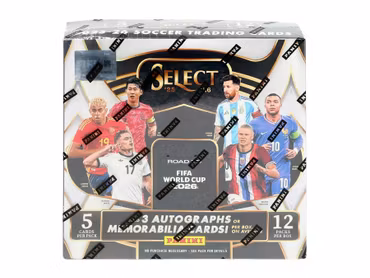 2025-26 Panini Select Road to FIFA World Cup Soccer (Hobby Box)