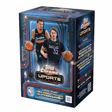 2025-26 Topps Chrome Update Series Basketball NBA (Value  Box)