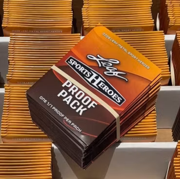 2026 Leaf Sports Heroes (Pre-Production Proof 1/1 Sealed Pack)