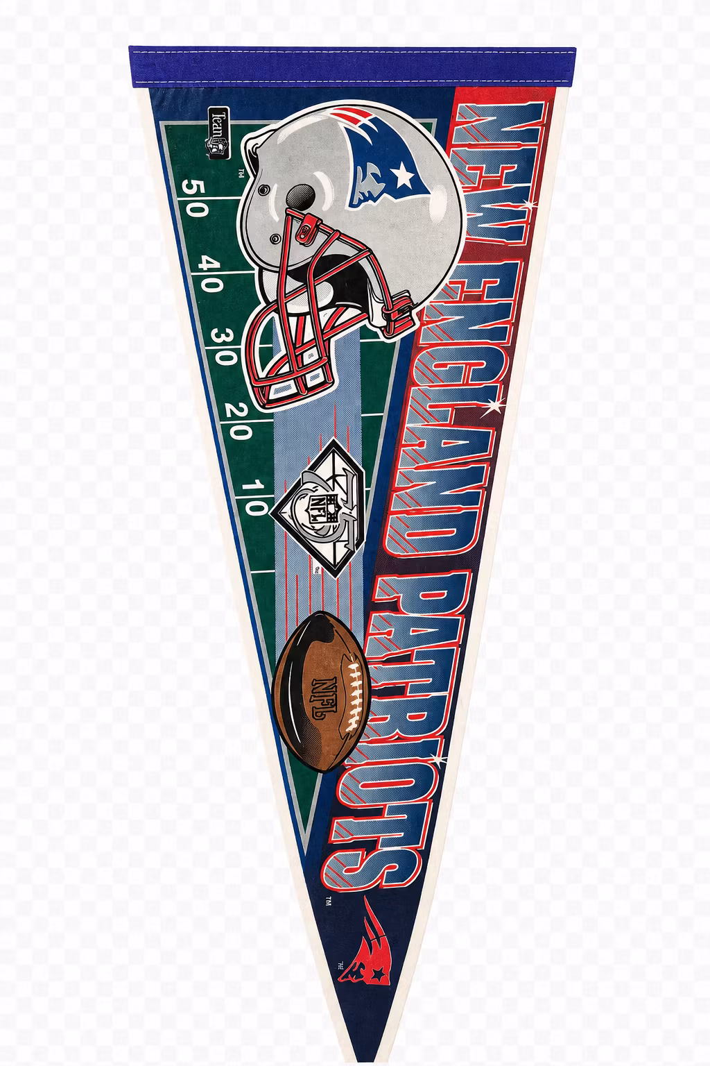 NEW ENGLAND PATRIOTS - VINTAGE BANNER/VIMPEL (75x30cm)