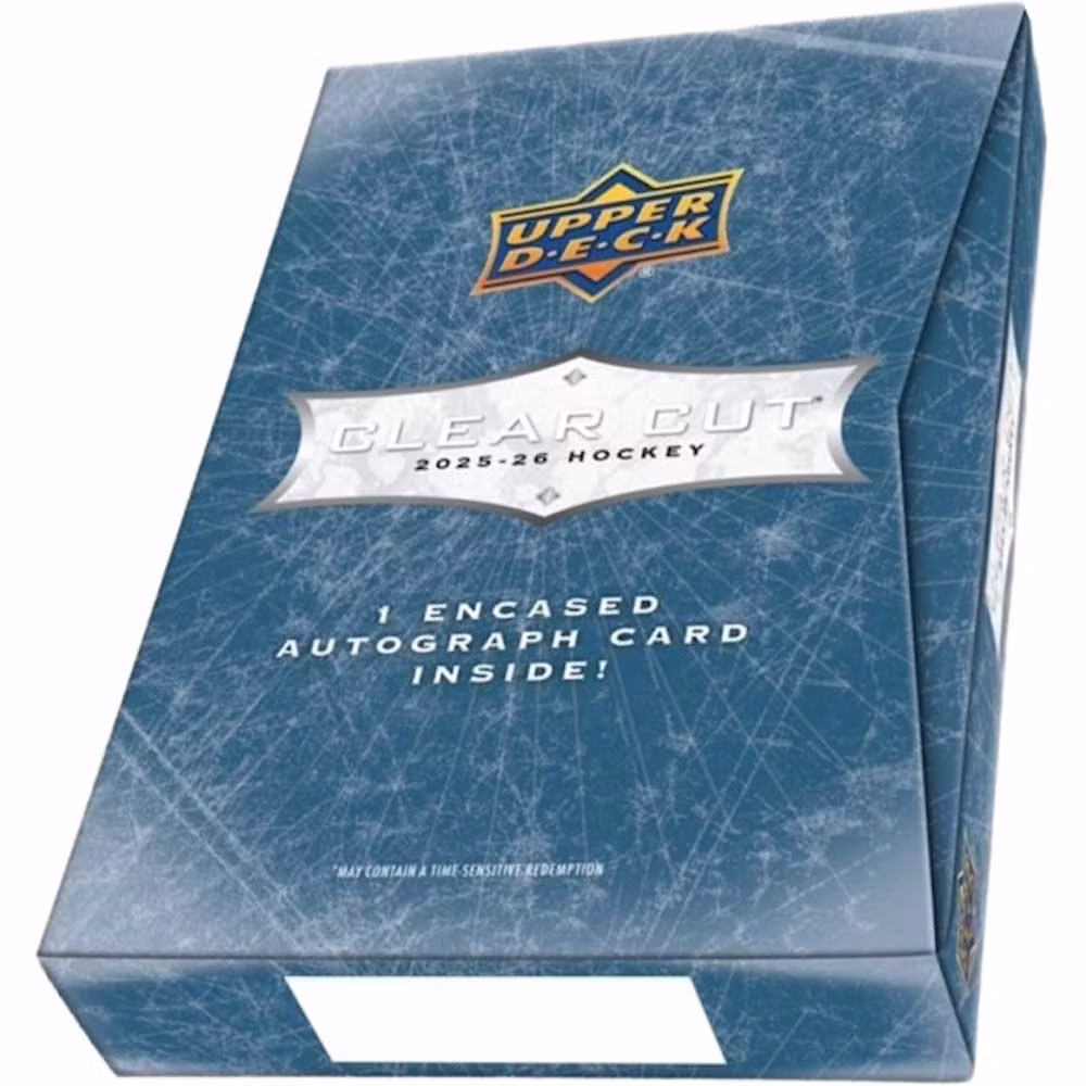 2025-26 Upper Deck Clear Cut (Hobby Box)