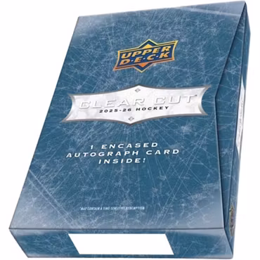 2025-26 Upper Deck Clear Cut (Hobby Box)