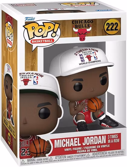 unko Pop: NBA Chicago Bulls - Michael Jordan - (3x in a Row)