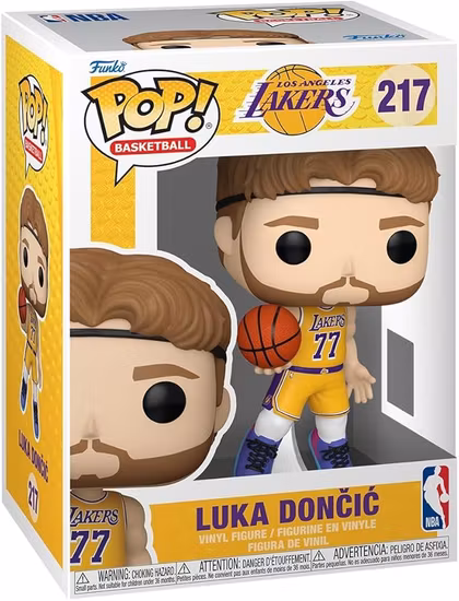 Funko Pop! NBA: Lakers - Luka Doncic Dončić 217
