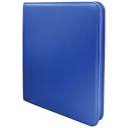 Ultra PRO Vivid 12-Pocket Zippered PRO-Binder - Blue