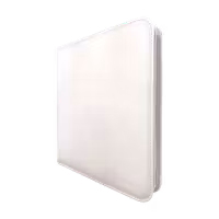Ultra PRO Vivid 12-Pocket Zippered PRO-Binder - White