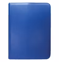 Ultra PRO Vivid 9-Pocket Zippered PRO-Binder - Blue