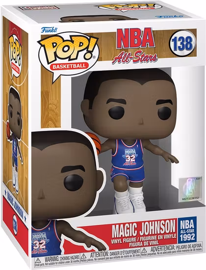Funko POP! Basketball NBA Magic Johnson 138