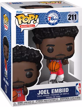 Funko POP! Basketball 76ers JOEL EMBIID 211