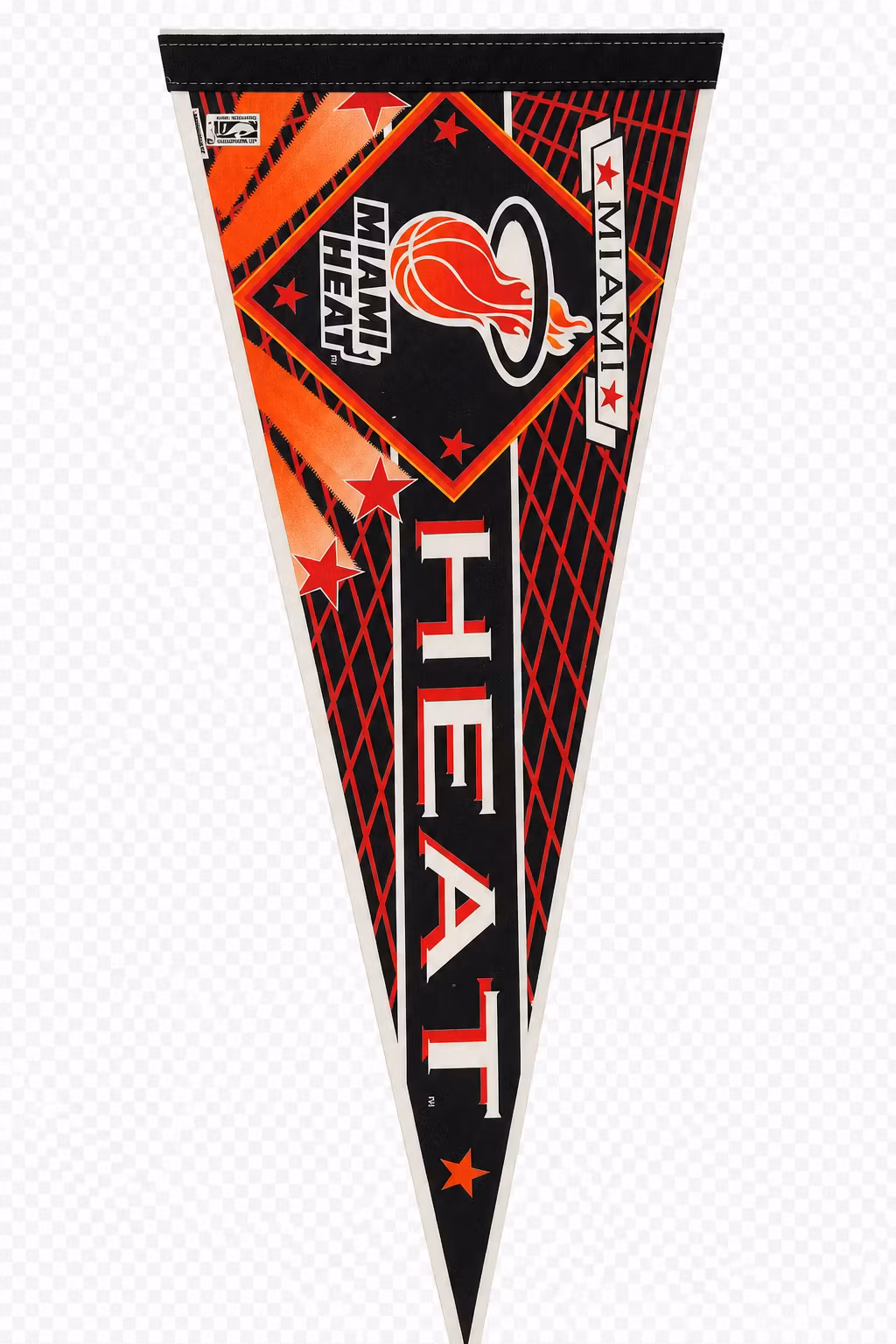 MIAMI HEAT - VINTAGE BANNER/VIMPEL (75x30cm)