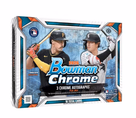 2026 Bowman Chrome Baseball (Breakers Delight Box)
