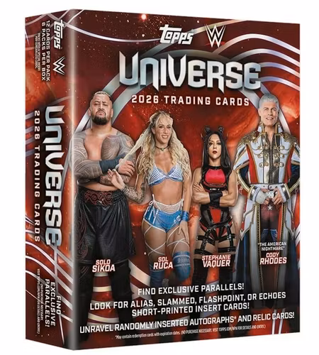 2026 Topps WWE Universe Wrestling (Mega Box)
