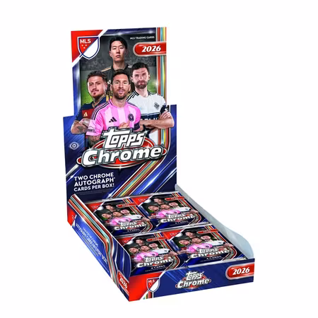 2026 Topps Chrome MLS Soccer (Hobby Box)