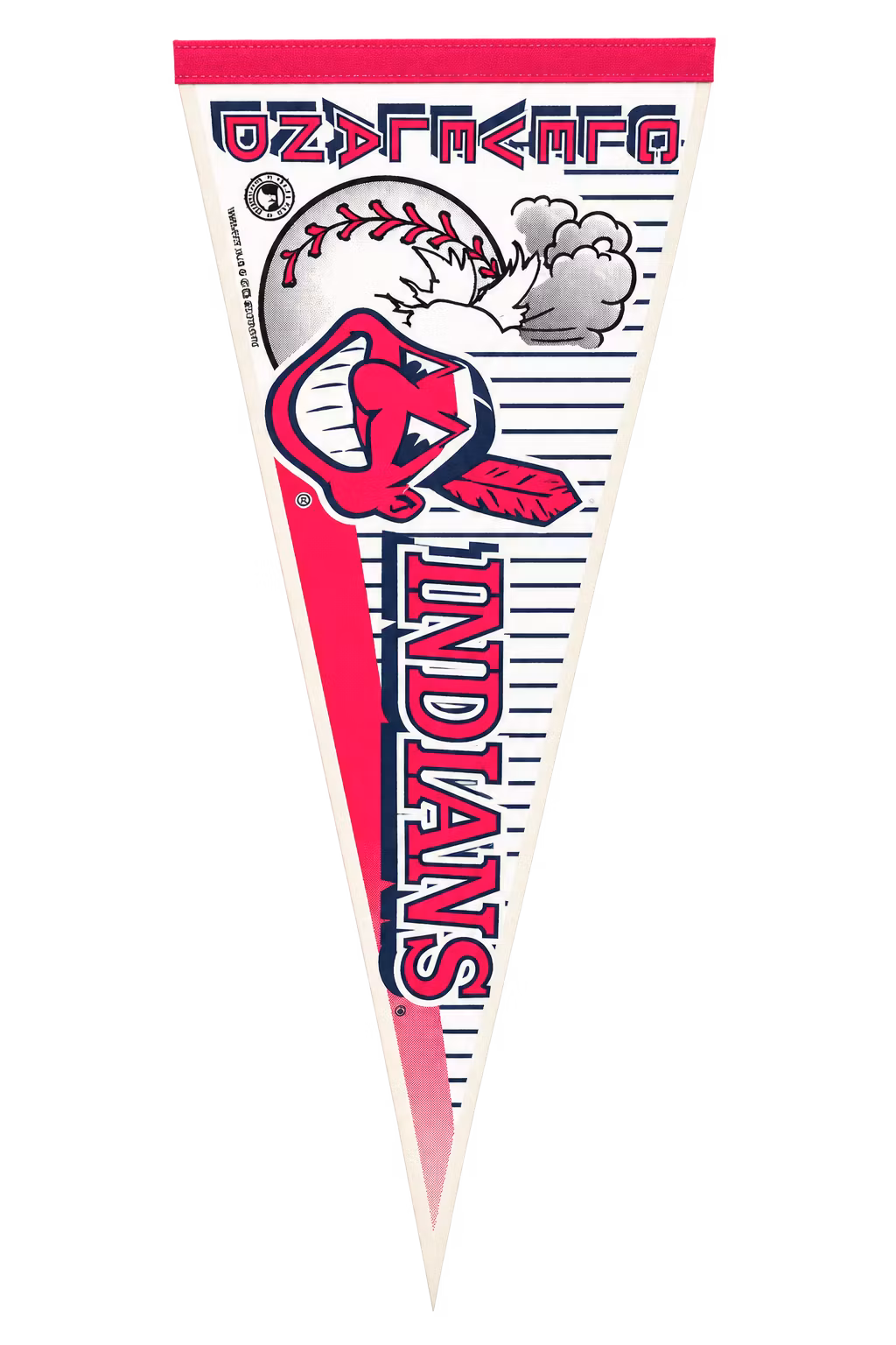 CLEVELAND INDIANS - VINTAGE BANNER/VIMPEL (75x30cm)
