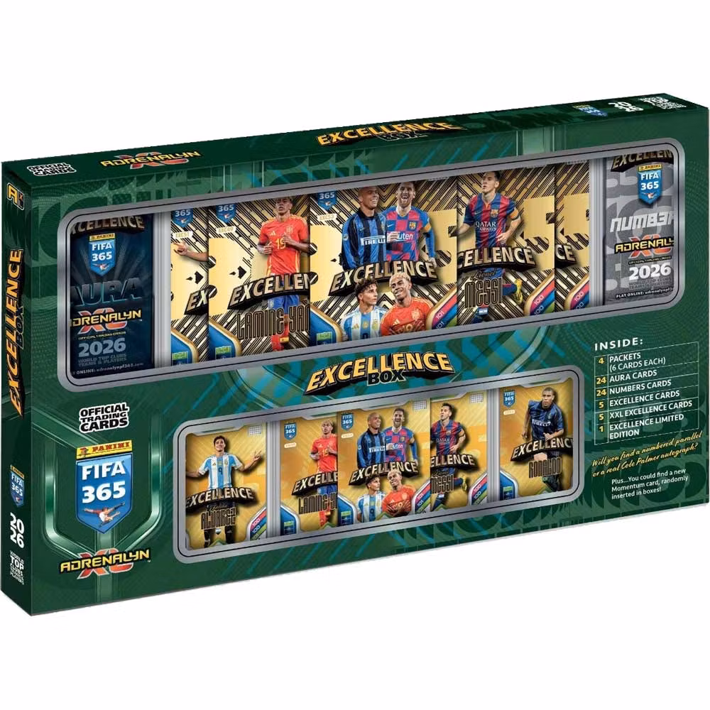 2026 Panini AdrenalynXL FIFA 365 (Excellence Box)