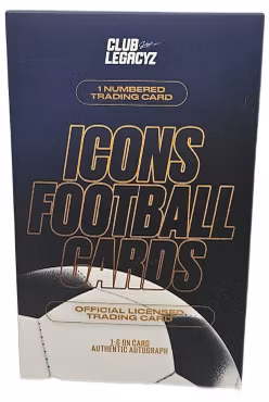 2025 Club Legacyz Icons Soccer 2nd Edition (Sealed Hobby Pack)