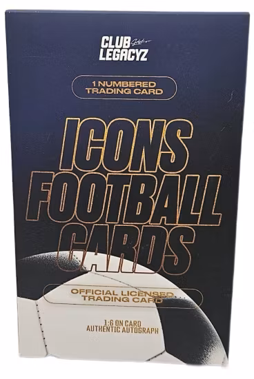 2025 Club Legacyz Icons Soccer 2nd Edition (Sealed Hobby Pack)