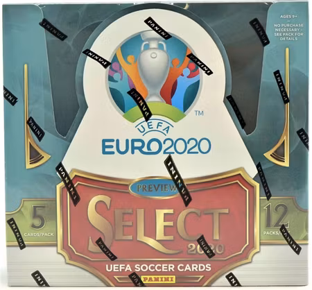2019-20 Panini Select UEFA Euro Soccer (Hobby Box)