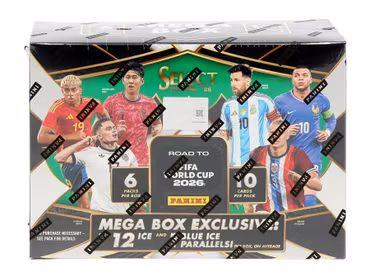2025-26 Panini Select Road to FIFA World Cup (Hobby Mega Box)