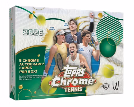 2026 Topps Chrome Tennis (Breakers Delight Box)
