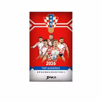 2025-26 DAKA Croatia National Team Top Audience (6-Pack Booster Box)