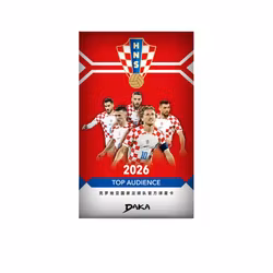 2025-26 DAKA Croatia National Team Top Audience (6-Pack Booster Box)